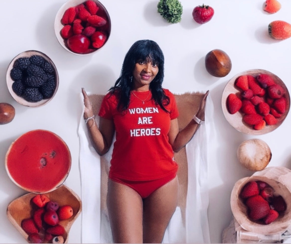 Culotte menstruelle Dannie - Rouge