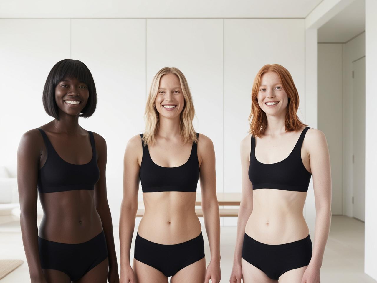 Shorty menstruel Sylvie - très absorbant +++ - Pack x3