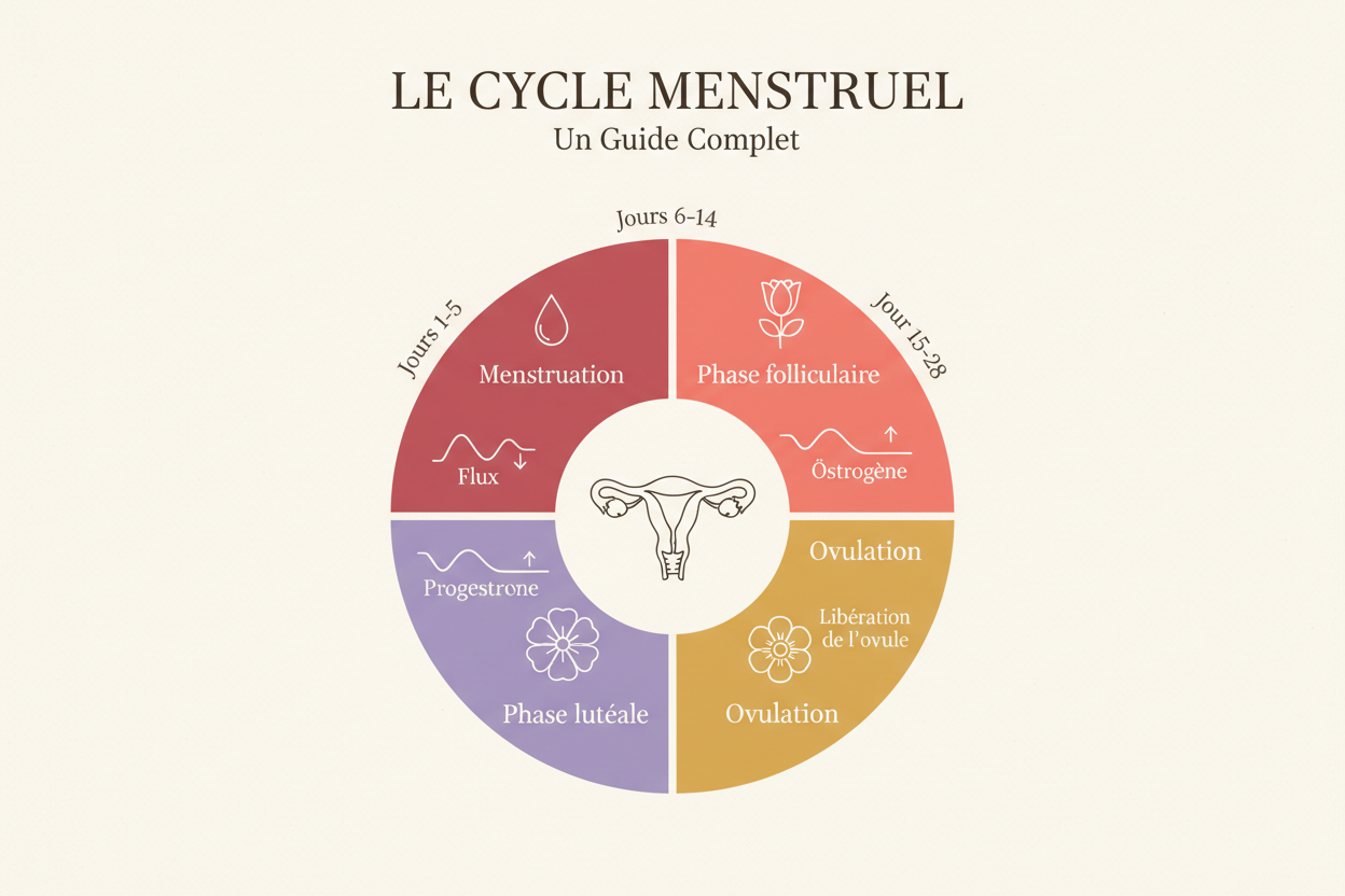 Guide complet des règles : comprendre son cycle menstruel