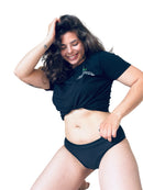 Culotte menstruelle Ophelia flux moyen bio Sherydane