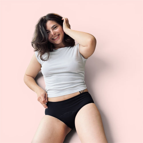 Shorty menstruel flux abondant - sport - Sherydane-suisse