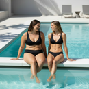 Menstrual bikini swimsuit - Pamela - Medium flow