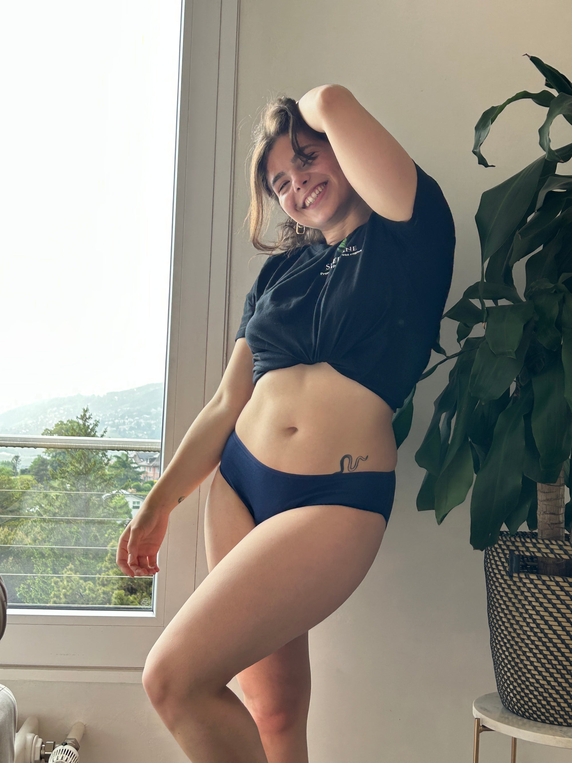 Jade Menstrual Panties - Navy - Pack of 3 🩸🩸🩸